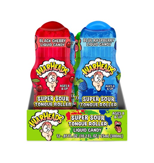 Warheads Tongue Roller 0.85oz 12ct